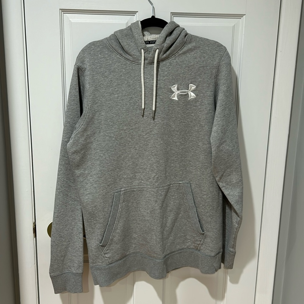 Men’s Under Armour Hooded Gray Sweatshirt